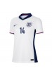 England Ezri Konsa #14 Fotballdrakt Hjemme Klær Dame EM 2024 Korte ermer